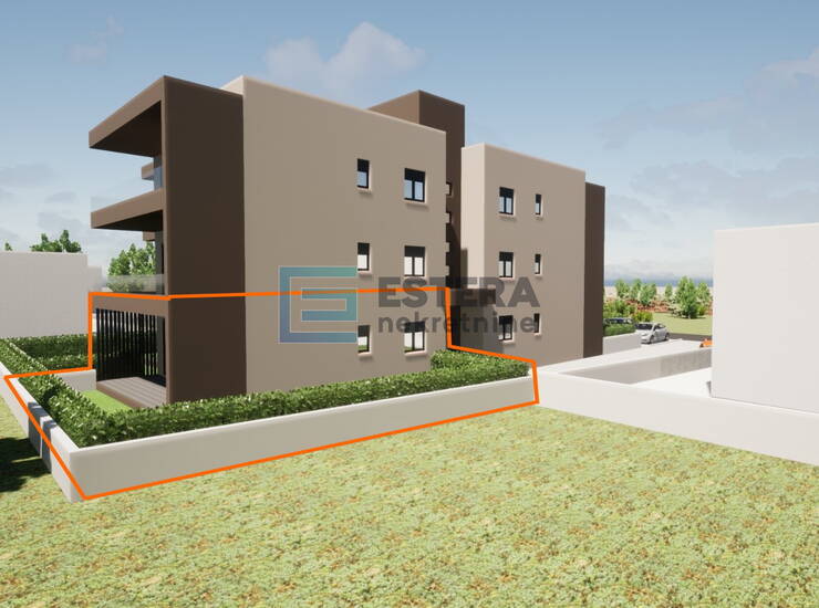 Apartman S2 82 m2 PRODAJA Turanj, 3s, priz, vrt, parking, 500 m od mora