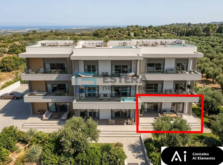 Apartman S2 103 m2 PRODAJA Turanj, 4s, priz, 2 parkinga, vrt, 250 m od mora