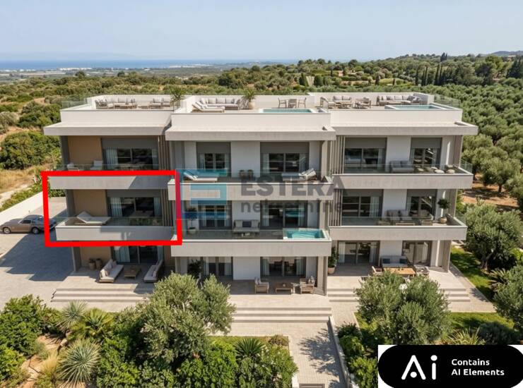 Apartman S3 73 m2 PRODAJA Turanj, 3s, 1. kat, parking, 250 m od mora
