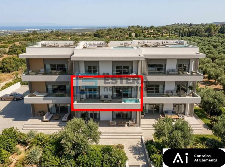 Apartman A2 54 m2 PRODAJA Turanj, 2s, 1. kat, 1 parking, 250 m od mora