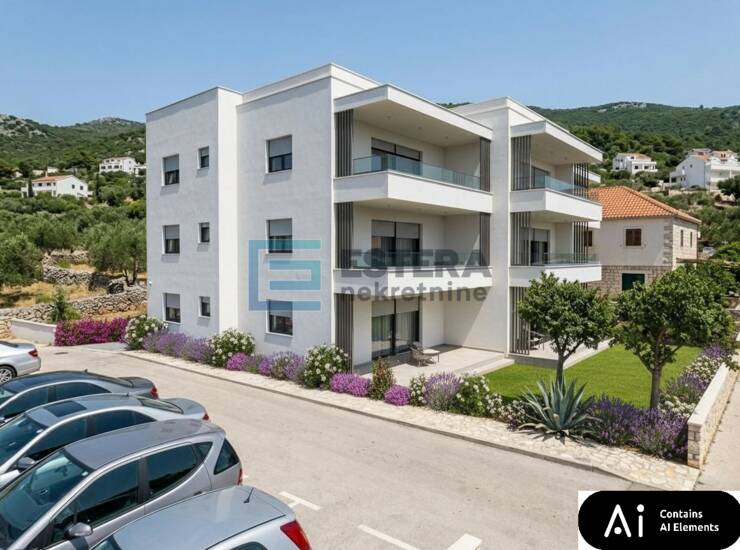 Apartman S6 111 m2 PRODAJA Turanj, 4s, 2. kat, 2 parkinga, krovna terasa, 250 m — fotografija 6