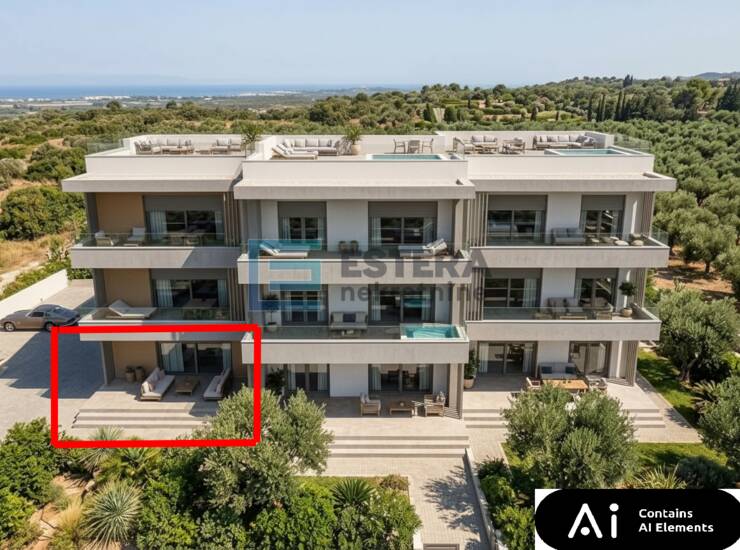 Apartman S1 79 m2 PRODAJA Turanj, 3s, priz, parking, vrt, 250 m od mora