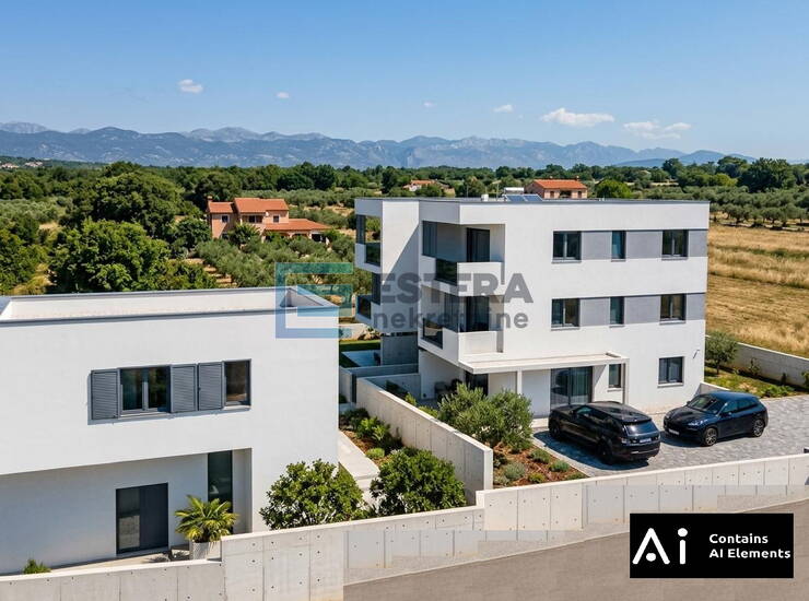 Apartman 57 m2 PRODAJA Sveti Filip i Jakov, POGLED NA MORE, 2s, 1.kat , parking — fotografija 6