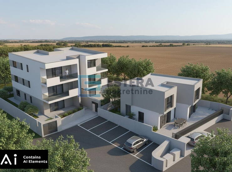 Apartman 60 m2 PRODAJA Sveti Filip i Jakov, 2s, priz , parking, vrt, terasa — fotografija 3