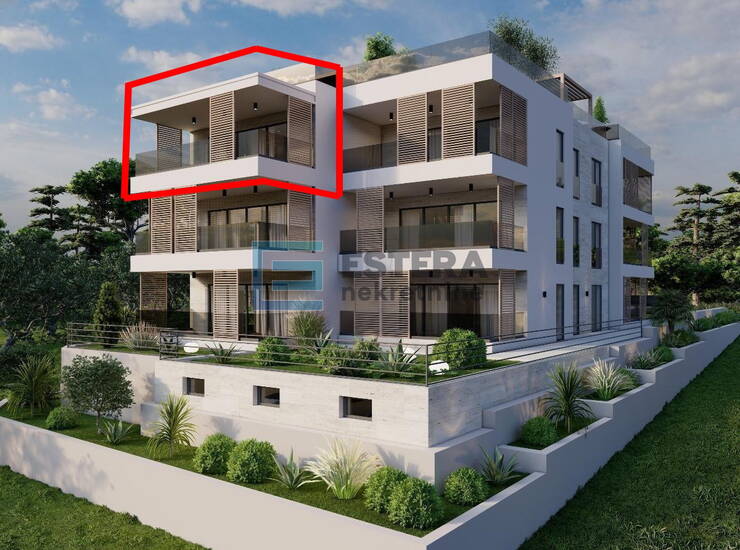 Apartman S6 99 m2 PRODAJA 3s, 2. kat, balkon, garaža, ostava, krovna terasa, p