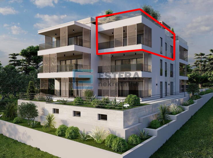 Apartman S5 103,72 m2 PRODAJA 3s, 2. kat, balkon, garaža, ostava, krovna teras