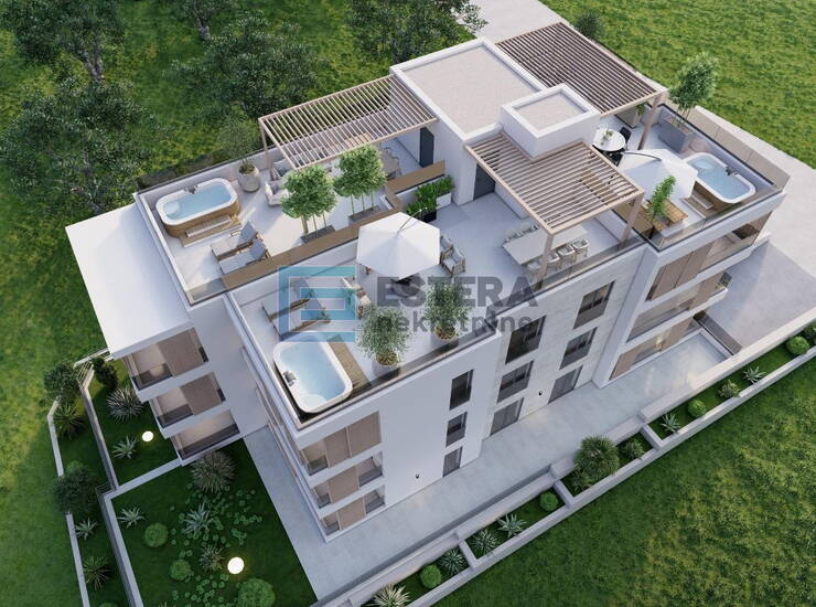 Apartman S5 103,72 m2 PRODAJA 3s, 2. kat, balkon, garaža, ostava, krovna teras — fotografija 5