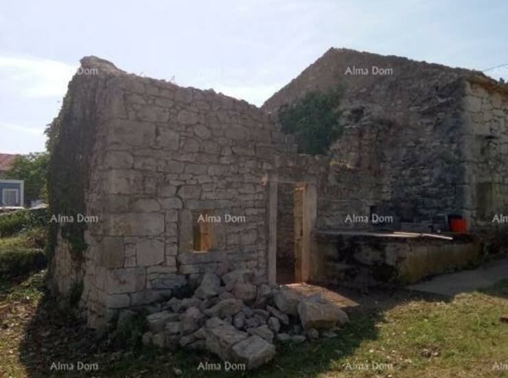 Prodajemo istarsku kamenu kuću za renovaciju, Kršan. Kuća se nalazi na p... — fotografija 4