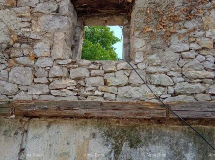 Prodajemo istarsku kamenu kuću za renovaciju, Kršan. Kuća se nalazi na p... — fotografija 9