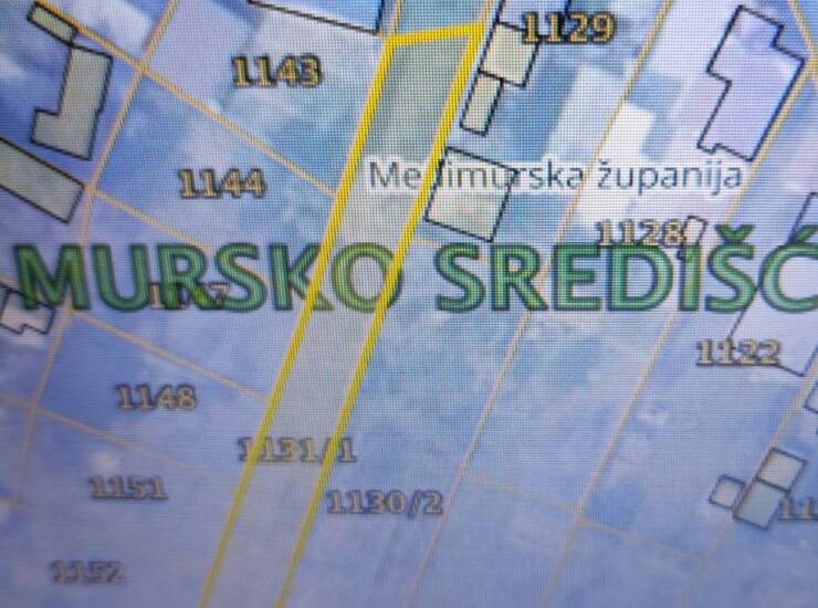 Zemljište 1059m2- ZONA M1 u Murskom Središću