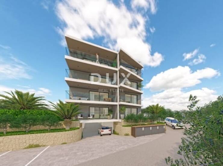 Okrug Gornji, Čiovo, stan 2S+DB s vrtom, 78,25 m²