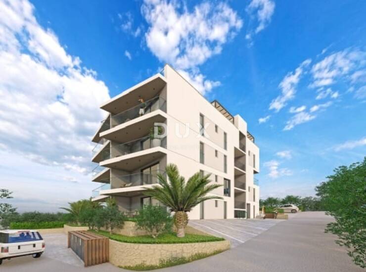 Okrug Gornji, Čiovo, stan 2S+DB s vrtom, 78,25 m² — fotografija 3