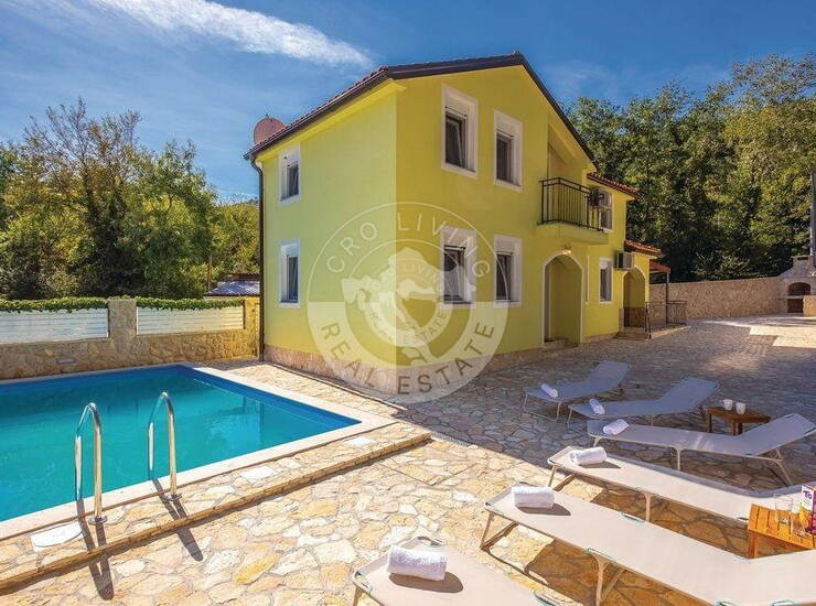 Bribir, Samostojeća kuća sa bazenom, 110m2