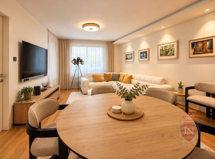 5-SOBNI STAN | 90,13 m² | 4 SPAVAĆE SOBE | POTPUNO NAMJEŠTEN — fotografija 3