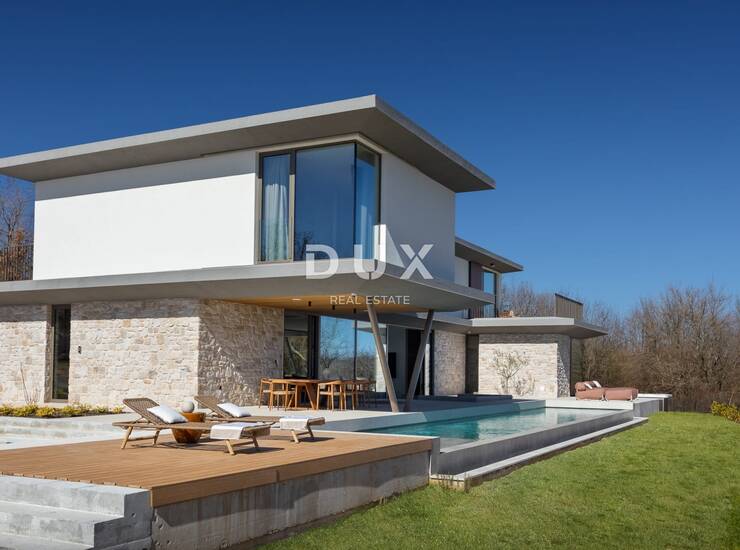Istra, Motovun, 2 vile, 650 m²,  8.900 m²dvorišta, osama — fotografija 2