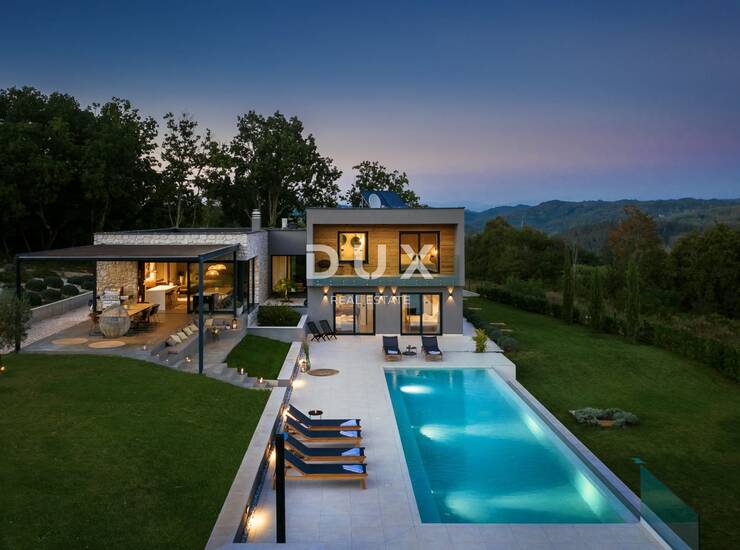 Istra, Motovun, 2 vile, 650 m²,  8.900 m²dvorišta, osama — fotografija 4