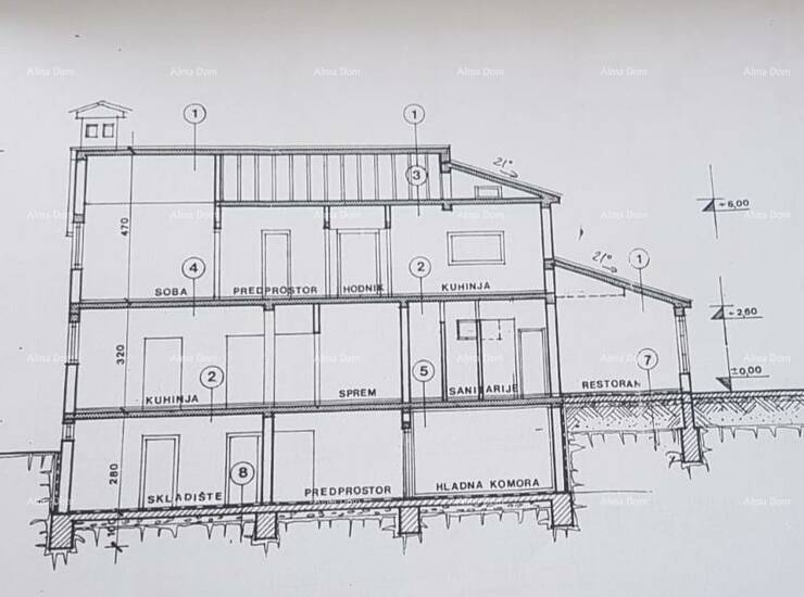 Umag, okolica.
Prodajemo samostojeću, apartmansku kuću sa 6 studio apartm... — fotografija 10