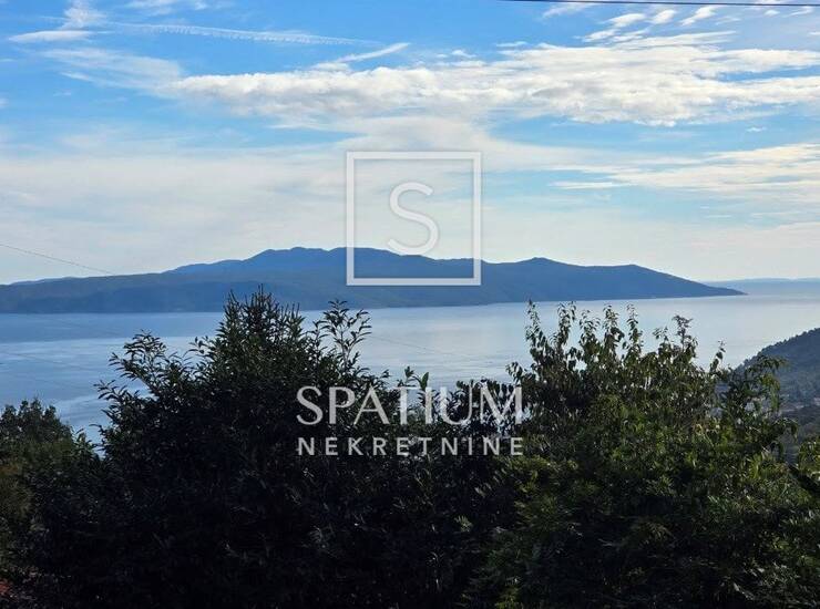 VEPRINAC, GRAĐEVINSKO ZEMLJIŠTE  S POGLEDOM NA MORE — fotografija 3