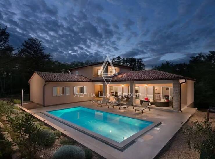 Istra, Labin: Namještena vila s bazenom i wellnessom — fotografija 3