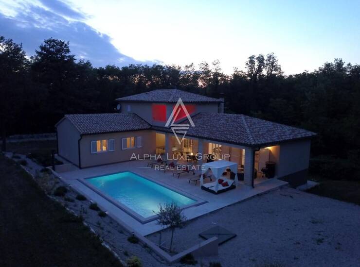 Istra, Labin: Namještena vila s bazenom i wellnessom — fotografija 4
