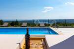 Istra, Diminići – vila s prekrasnim bazenom i panoramskim pogledom na more — fotografija 6