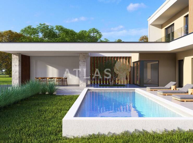 ŽMINJ | Moderna vila s bazenom vrlo blizu centra Žminja — fotografija 3