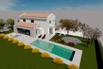 Istra, Barban, zemljište, 1.510 m², građevinska dozvola