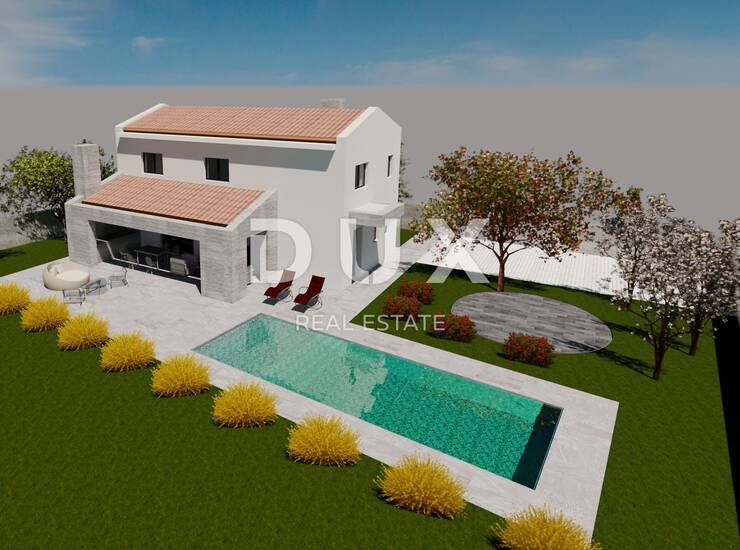 Istra, Barban, zemljište, 1.510 m², građevinska dozvola