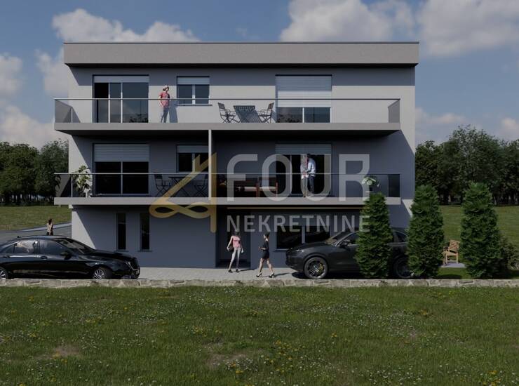 Istra, Pula - Valdebek, stan u novogradnji, 2s+db
