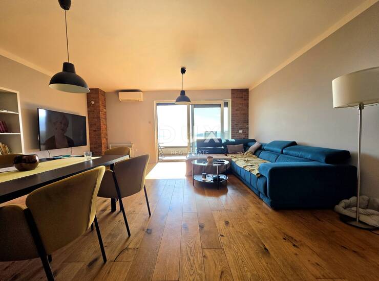 Kastav, Rešetari, dvosoban stan, 103 m2, panoramski pogled — fotografija 2