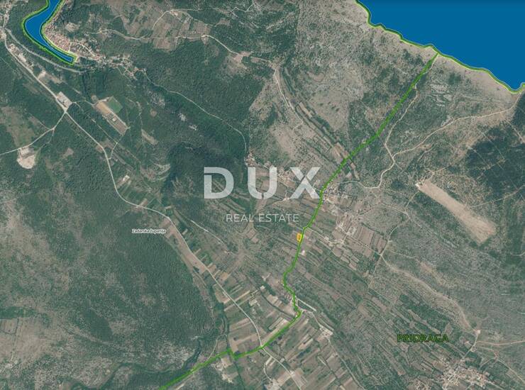 Pridraga, zemljište 1.711 m², 1,6 km od mora — fotografija 2