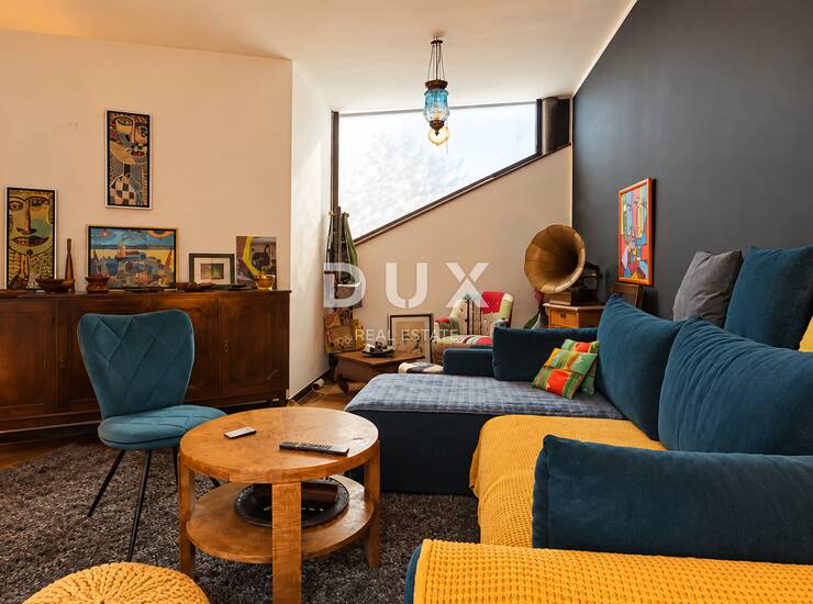 Kvarner, Lovran, stan sa 2 zasebna apartmana, 110m2, 2. red do mora — fotografija 3