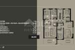 Trosoban stan, Umag, Savudrija, prodaja, 396000 €, 85 m2