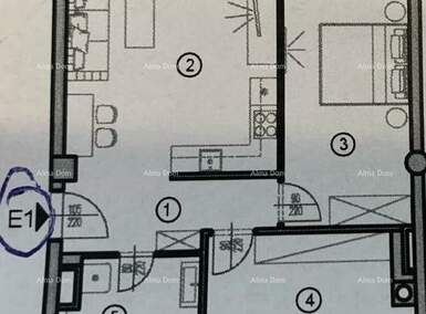 Jednosoban stan, Pula, prodaja, 251700 €, 62 m2
