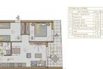 Dvosoban stan, Medulin, prodaja, 265000 €, 57 m2