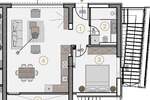 Jednosoban stan, Poreč, prodaja, 251000 €, 54 m2