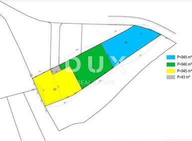 Zemljiste, Kanfanar, prodaja, 125000 €, 945 m2